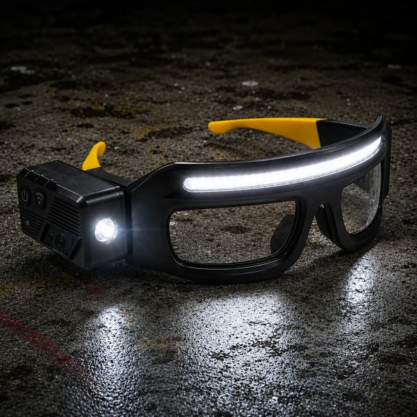 Lentes con linterna LED manos libres