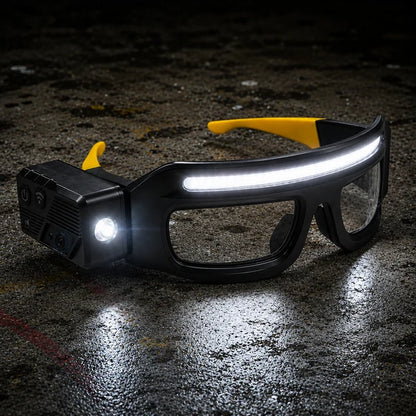 Lentes con linterna LED manos libres